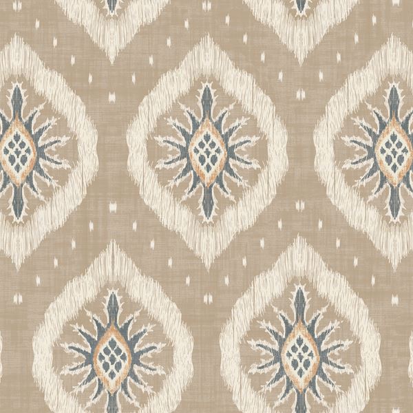 Odina Ikat Wallpaper - Natural